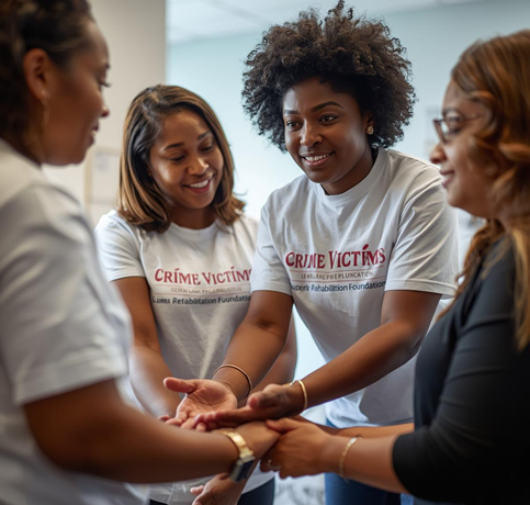 cvr women offering medical assistance