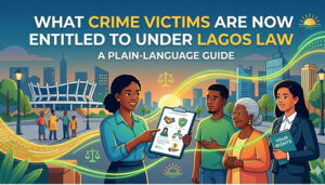 What Crime Victims Are Now Entitled to Under Lagos Law — A Plain-Language Guide